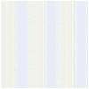 Seabrook Designs Glitter Frills Stripe Lilac & Gray Wallpaper - Image 1