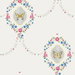 Seabrook Designs Flutter Butterfly Glitter White & Silver Wallpaper