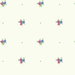 Seabrook Designs Little Posy Raspberry & Prussian Blue Wallpaper