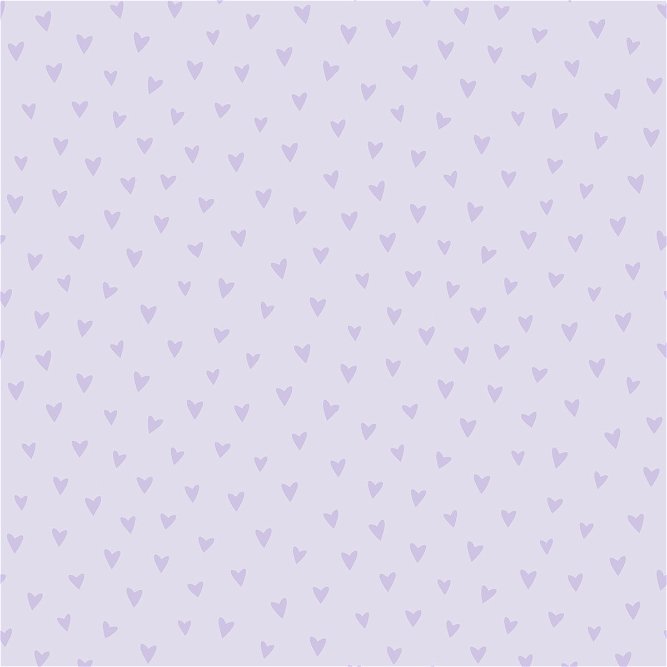 Seabrook Designs Sparkle Heart Lilac Glitter Wallpaper