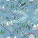 Seabrook Designs Campground Bluebird Wallpaper