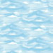 Seabrook Designs Drift Away White & Sky Blue Wallpaper