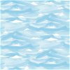Seabrook Designs Drift Away White & Sky Blue Wallpaper - Image 1