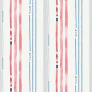 Seabrook Designs Outside the Lines Fuchsia & Sky Blue Wallpaper