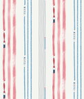 Seabrook Designs Outside the Lines Fuchsia & Sky Blue Wallpaper