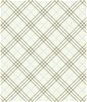 Seabrook Designs Diagonal Plaid Greige & Cerulean Wallpaper