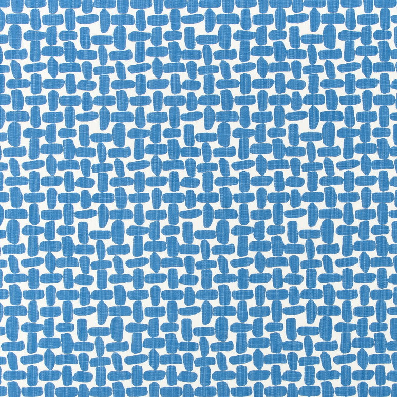 Premier Prints Farley Courtyard Blue Slub Linen Fabric