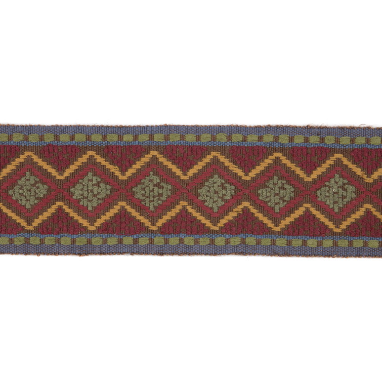 Mulberry Kingscote Red Braid / Tape Trim
