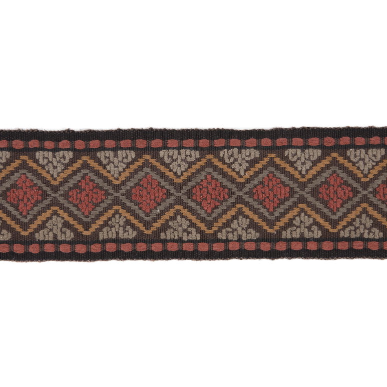 Mulberry Kingscote Russet Braid / Tape Trim