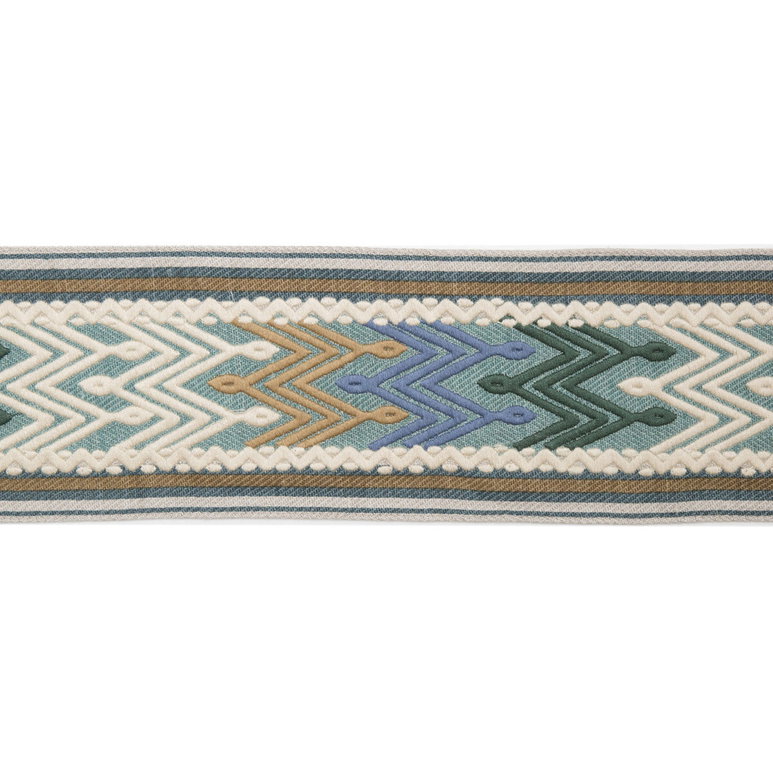 Mulberry Munro Teal Band Trim