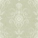 Seabrook Designs Colette Cameo Washed Green Wallpaper