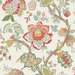 Seabrook Designs Bernadette Jacobean Pomme & Antique Ruby Wallpaper