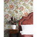 Seabrook Designs Bernadette Jacobean Pomme &amp; Antique Ruby Wallpaper thumbnail image 2 of 2