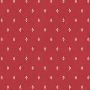 Seabrook Designs Petite Feuille Sprig Antique Ruby Wallpaper