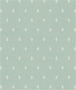 Seabrook Designs Petite Feuille Sprig Minty Meadow Wallpaper