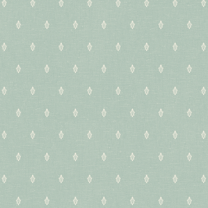 Seabrook Designs Petite Feuille Sprig Minty Meadow Wallpaper image 1 of 2