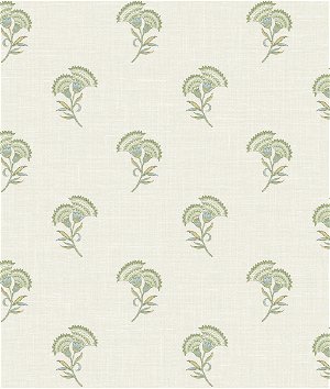 Seabrook Designs Lotus Branch Floral Washed Green & Herb Wallpaper