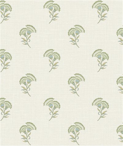 Seabrook Designs Lotus Branch Floral Washed Green & Herb Wallpaper