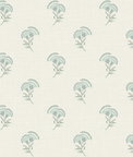 Seabrook Designs Lotus Branch Floral Minty Meadow & French Grey Wallpaper