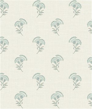 Seabrook Designs Lotus Branch Floral Minty Meadow & French Grey Wallpaper
