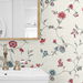 Seabrook Designs Florale Trail Antique Ruby &amp; French Blue Wallpaper thumbnail image 3 of 3