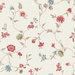 Seabrook Designs Florale Trail Cranberry & Blue Bell Wallpaper