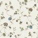 Seabrook Designs Florale Trail Greige & Blue Bell Wallpaper