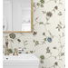 Seabrook Designs Florale Trail Greige &amp; Blue Bell Wallpaper thumbnail image 3 of 3