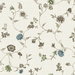 Seabrook Designs Florale Trail Bisque Bleu & French Wallpaper