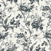 Seabrook Designs En Rose Poppy Seed Wallpaper