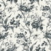 Seabrook Designs En Rose Poppy Seed Wallpaper