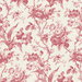 Seabrook Designs En Rose Cranberry Wallpaper
