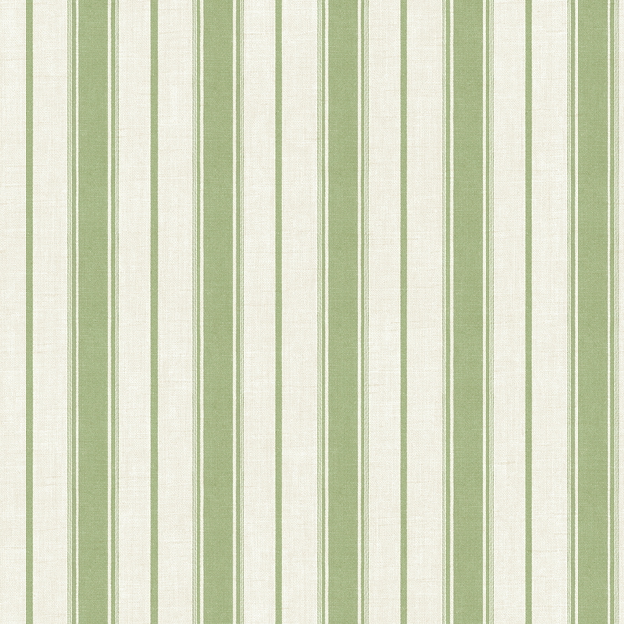 Seabrook Designs Eliott Linen Stripe Pomme Wallpaper image 1 of 3