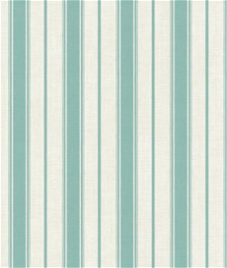 Seabrook Designs Eliott Linen Stripe Minty Meadow Wallpaper