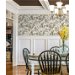 Seabrook Designs Colette Chinoiserie Hickory Smoke Wallpaper thumbnail image 2 of 3