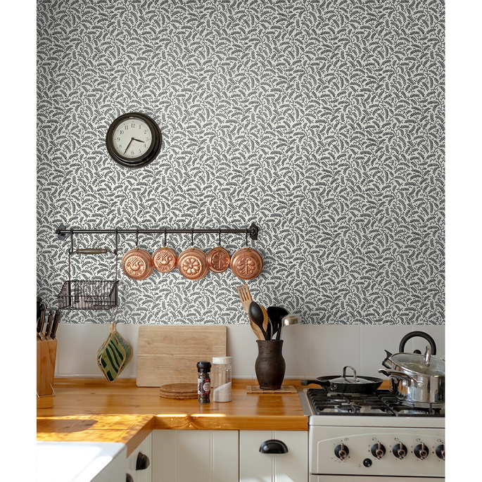 Seabrook Designs Cossette Poppy Seed Wallpaper image 2 of 3
