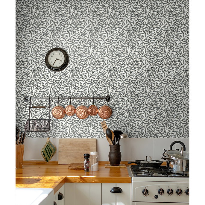 Seabrook Designs Cossette Poppy Seed Wallpaper image 2 of 3