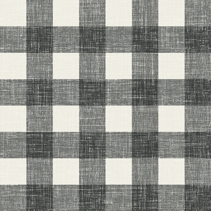 Seabrook Designs Bebe Gingham Poppy Seed Wallpaper image 1 of 3