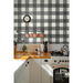 Seabrook Designs Bebe Gingham Poppy Seed Wallpaper thumbnail image 3 of 3