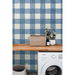 Seabrook Designs Bebe Gingham Denim Wash Wallpaper thumbnail image 3 of 3