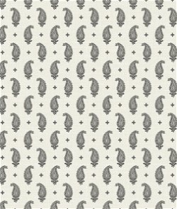 Seabrook Designs Maia Paisley Poppy Seed Wallpaper