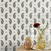 Seabrook Designs Maia Paisley Poppy Seed Wallpaper thumbnail image 3 of 3
