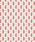 Seabrook Designs Maia Paisley Antique Ruby Wallpaper