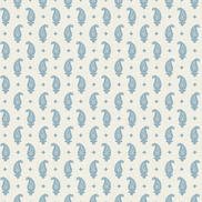 Seabrook Designs Maia Paisley Bleu Bisque Wallpaper