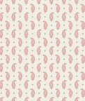 Seabrook Designs Maia Paisley Rustic Rouge Wallpaper