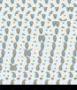 Seabrook Designs Maia Paisley French Blue Wallpaper