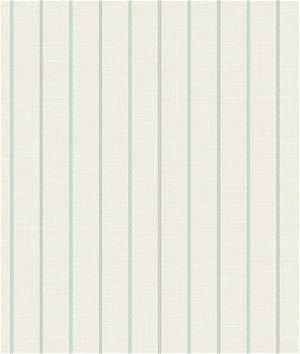 Seabrook Designs Andree Stripe Summer Sky & French Blue Wallpaper