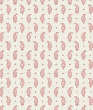 Seabrook Designs Maia Linen Antique Ruby Fabric