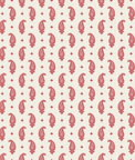 Seabrook Designs Maia Linen Rustic Rouge Fabric