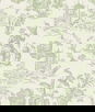 Seabrook Designs Chinoiserie Linen Herb Fabric